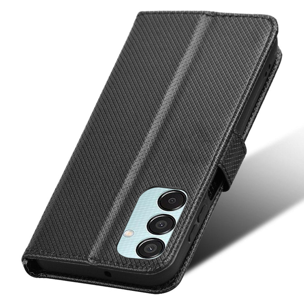 For Samsung Galaxy F15 5G / M15 5G Wallet Case Diamond Texture Leather Phone Cover For Samsung Galaxy F15 5G / M15 5G Wallet Case Diamond Texture Leather Phone Cover